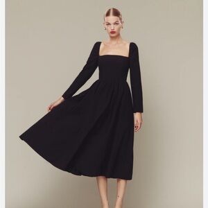 Reformation ELLIE dress - Black
